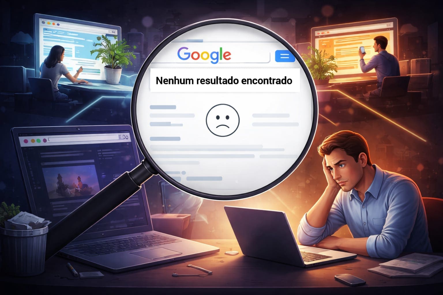 Seu site não traz clientes, ou não está aparecendo no Google?